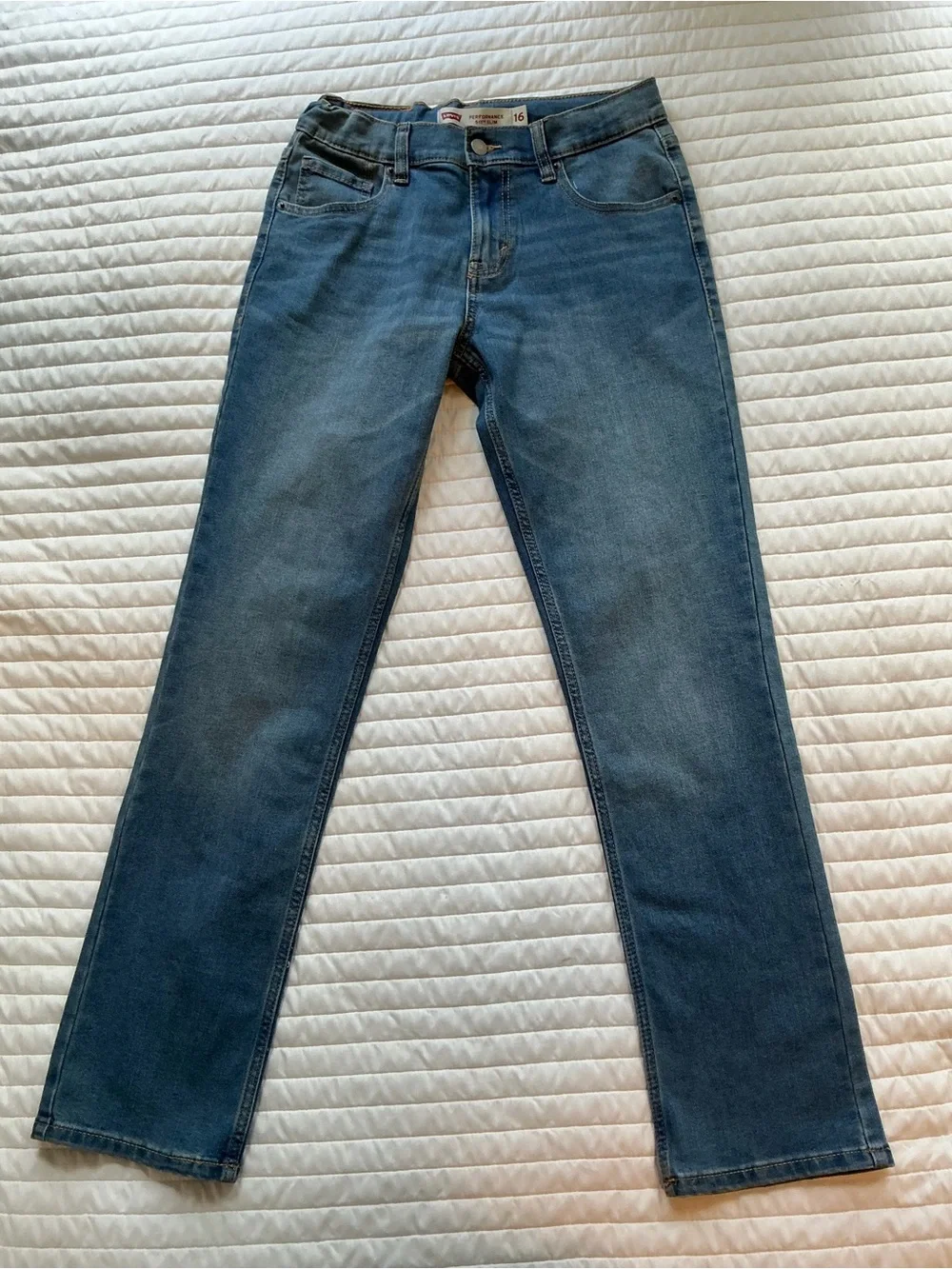 Levi's Kids Straight-Leg Jeans - Medium Blue